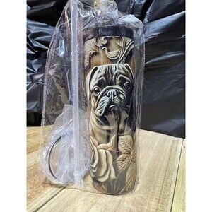 20 ounce Tumblr with straw and lid